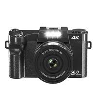 56MP Digital Photo Camera For Photography Auto Focus 4K Vlog Camcorder 3" Screen Wifi Webcam Video Takes Sharp Smooth(With 64G,2 Batteries Charger)