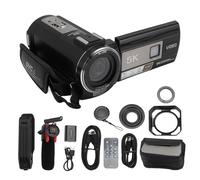 56MP DV Digital Camera 5K WIFI 3in Touch Screen 18X Zoom Anti Shake Loop Recording Handheld Video Camcorder for Micro Film Outdoor Tourism