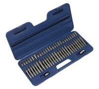 Loops 56pc TRX-Star SECURITY / Hex / Spline Socket Bit Set - 3/8" & 1/2" Square Drive Loops Multicolor