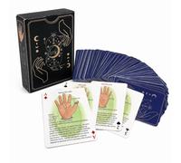 56Pcs Palmistry Fortune Telling Cards, Fun Playing Tarot Cards Fun Playing