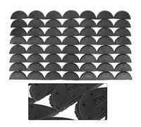 56pcs Shoe Pads 29×22×4 Portable Non-Slip Rubber Heel Protectors Toe Plates Shoe Repair Accessories