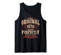 56th Birthday Gift Man Woman Original Vintage 1970 56 Years Tank Top