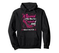 56th Birthday High Heel A Queen Was Born In September 1969 Pullover Hoodie
