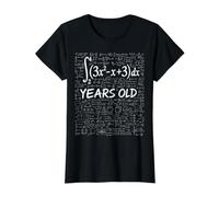 56th Birthday Integral Calculus Math Nerd Funny Value Graphic T-Shirt, Women, Black, L