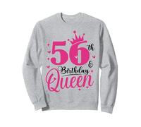56th Birthday Queen, 56 Birthday Girl 56 Years Old Bday Sweatshirt