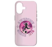56th Birthday Soccer Player Awesome Since 1970 Soccer Women Case for iPhone 17