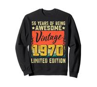 56th birthday vintage 1970 56 years old gifts decorations Sweatshirt