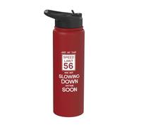56th Funny Birthday Stainless Steel Insulated Water Bottle
