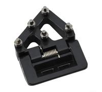 56x42mm Aluminum Rear Brake Pedal Tip for 701 for 890 56x42mm | Fits 701, SX, for xcf, 790, for 890; foldable aluminum design; enhanced braking control; easy storage(black)