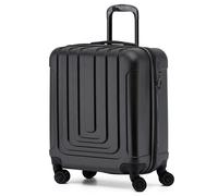 Flight Knight Premium Hard Shell Lightweight Cabin Suitcase - 8 Spinner Wheels - Built-in TSA Lock & USB Port - Luggage Approved for Airlines Including easyJet Large Cabin - 56x45x25cm