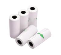 57 * 25mm Thermal Stickers For Thermal Printers High Definition Picture Paper For Ticket Machines Peripage Poooli Paperang etc. (No Adhesive #10) (No Adhesive #-5) (Adheisve)