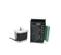 57 * 56mm Nema23 Stepper electronic starter 2 Phase 3A 1.2Nm 1.8Degree with TB6600 Driver 4A 32 Subdivision for Machine 3D Printing MQXFCZUX(6.35mm Motor kit)