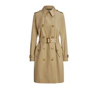 57% Cotton 43% Polyester, female, Ralph Lauren, Trench Coats, Beige, XS, Coats XS