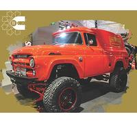 57 F-100 Panel Truck Pandemonium