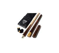 57 Handcraft 34 Jointed Snooker Cue With ExtensionJoint Protector Packed in Leatherette Cue Bag D304