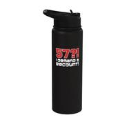 57?! I Demand A Recount Funny 57th Birthday Stainless Steel Insulated Water Bottle