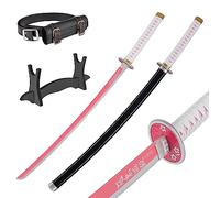 57 SPECIAL REPLICAS Anime Katana Cosplay Sword - Bamboo Katana for Demon Slayer Fans - Katana Demon Slayer Sword - Wooden Cosplay Sword - Kanao Tsuyuri - 105 cm