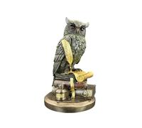 57 SPECIAL REPLICAS Bronze Gifts Statue OWL OF WISDOM ON BOOKS - COLOR Decor Statue for Women Gifts for Men Sculpture Home Decor