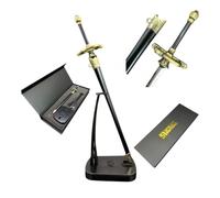 57 SPECIAL REPLICAS Letter Opener Envelope Slitter 22 cm with Stand, Sheath and Giftbox - Inspired by Aryaa Staark Needle - Collectible Decorative Paper Correspondence Opener, KW1134