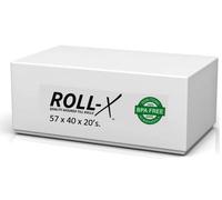 57 x 40 mm Thermal Till Rolls (20 Rolls) Chip & Pin PDQ Credit Card - Roll-X Branded