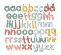 57 x Silicone Upper and Lower Case Alphabet Letters for Kids Spelling Set