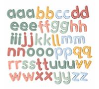 57 x Silicone Upper and Lower Case Alphabet Letters for Kids Spelling Set | Alphabet Bath Letters | Spelling ABC Toys for Children | Suitable for 3 years Plus | Available in Lower and Upper Case Sets