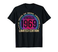 57 Year Old Gifts Vintage 1969 Limited Edition 57th Birthday T-Shirt