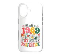 57 Year Old Made in 1969 Retro Floral 57th Birthday Women Case for iPhone 17