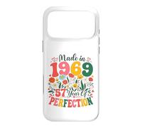57 Year Old Made in 1969 Retro Floral 57th Birthday Women Case for iPhone 17 Pro Max