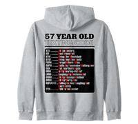 57 Year Old Texting Code At The Doctors Best Friend Fell Zip Hoodie