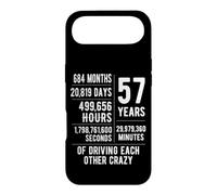57 Years Married Funny 57th Wedding Anniversary Case for iPhone Air