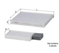 MAHLE LA 570/S Pollen filter
