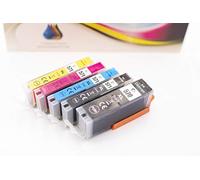 570XL/571XL FULL SET INK COMPATIBLE WITH CANON PIXMA MG5700, MG5750, MG5751, MG5752, MG5753, MG6800, MG6850, MG6851, MG6852, MG6853