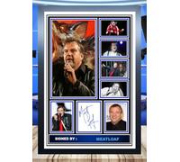 (571) Meatloaf Music Legend Signed Framed Autograph Signature A4 (21 X 297 CM) Art Work Wall Art Display (REPRINT) #####