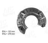 Brake disc cover Front Axle Right Cathodic Painting 57129 AIC for MINI MINI
