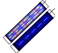 5730SMD Aquarium Light AquarienEco RGB Full Spectrum Aqua Plant Fish Tank Lamp LED Hoods Lighting Suitable for Plants and Fish Keeping A149 (60CM (fit for tank 60-100cm))