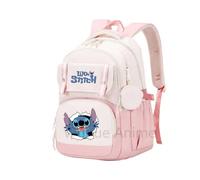 (5731633) Anime Lilo Stitch Backpack Large Capacity Bookbag for Boy Girl Men Women Leisure Waterproof Laptop Travel Bag Kid Gift Mochila