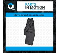 Portwest S441 Men's Waterproof Rain Trousers - Lightweight Adjustable Safety Overpants Class 3 Black, XX-Large