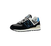 574 Suede Trainers Black/Blue Agate 7 UK