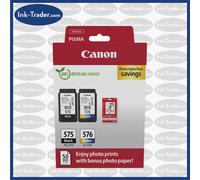 575 / 576 Photo Value Pack - For Canon TS3550i / TS3551i / TS3750i
