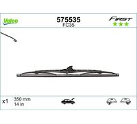 575535 Valeo Rear Windshield Wiper 350Mm Alfa Romeo Lancia Toyota