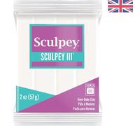 57g White Oven Bake Polymer Clay for Adult Crafting - Ultimate Modeling Medium