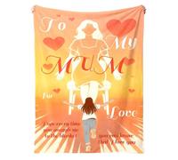 57lilina Soft Flannel Print Throw Blanket for Sofa, Bed or Travel 60x80 IN
