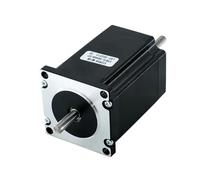 57mm 3a Nema 23 4 wire 2 phase Stepper electronic starter 82mm length 2.2 N.m torque 315Oz-in Nema23 engine(Dual shaft)