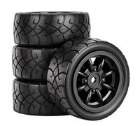 57mm Tires For Tamiya M03 M04 M05 MB01 MF01 XM01 SW01 1/10 1/12 | High-grip 57mm tires with 12mm hex hubs deliver precise handling for 1/10-1/12 M-chassis rc cars. RC Tires Hub Wheel