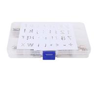 57PCS Pyrography Pen Tip Set Copper Welding Accessory Fastener Hardware Industrial Parts for Wood Burning Engraving Professional Art Craft DIY Projects