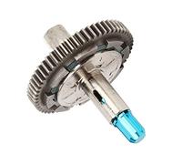 57T Spur Gear Slipper Clutch Set, Aluminum Alloy Metal Steel Slipper Set for 1/10 Arrma Granit Senton Vorteks, RC Clutch Spur Gear for Big Rock and 1/8 for Typhon, Easy to Install (Blue)
