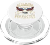 57th Birthday Gifts October 1968 Men Funny 57 Years Old PopSockets PopGrip for MagSafe