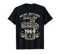 57th Birthday man Gift Motorcycle Motorcyclist Biker 1969 T-Shirt