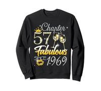 57th Birthday Queen Chapter 57 Fabulous Since 1969 Women Sweatshirt